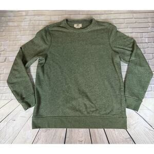 BT‎ Supply Co.  Green Round Neck Long Sleeve Pullover Sweatshirt Size XL casual